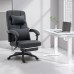 DOWINX Fabric Office Chair, Ergonomic Gaming Computer Chair with Footrest, Lumbar Support, Swivel Wheels for Home, Office - LS-6653F